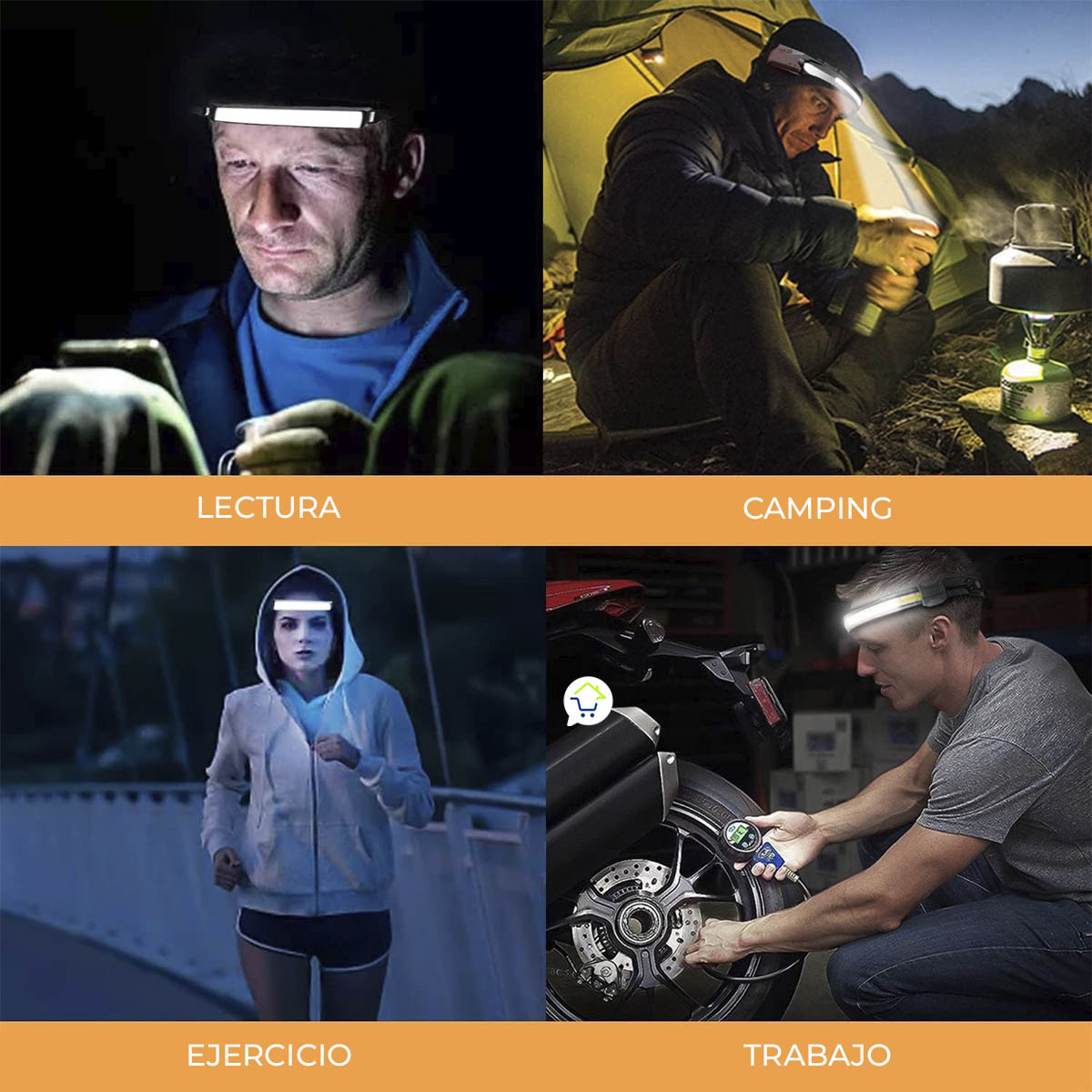 Miniatura 7 de Linterna Minera Led Ajustable HK-005